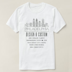 Skapa en Anpassningsbar Philadelphia, Pennsylvania T Shirt