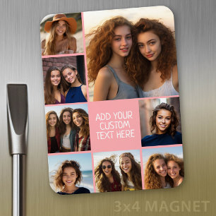 Skapa en Anpassningsbar Photo Collage - 8 foton - Magnet