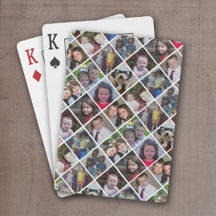 Skapa en Anpassningsbar Photo Collage med 12 foton Casinokort