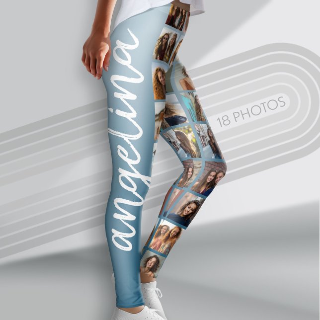 Skapa en Anpassningsbar Photo Collage med 18 foton Leggings (Custom Leggings with a Photo Collage)