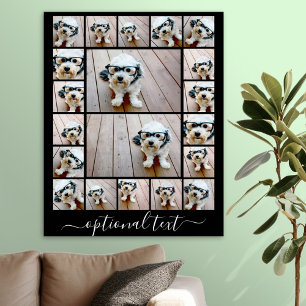 Skapa en Anpassningsbar Photo Collage med 20 foton Poster