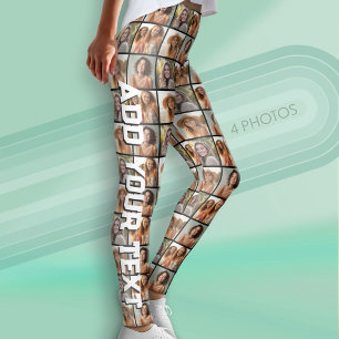 Skapa en Anpassningsbar Photo Collage med 4 foton Leggings