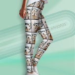 Skapa en Anpassningsbar Photo Collage med 4 foton Leggings<br><div class="desc">Använda ditt favoritfoto eller bilder om du vill göra roligten  med vänner.</div>