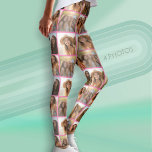 Skapa en Anpassningsbar Photo Collage med 4 foton Leggings<br><div class="desc">Använda ditt favoritfoto eller bilder om du vill göra roligten  med vänner.</div>