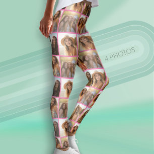 Skapa en Anpassningsbar Photo Collage med 4 foton Leggings