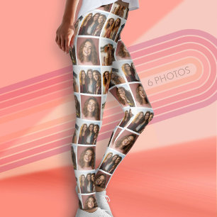 Skapa en Anpassningsbar Photo Collage med 6 foton Leggings