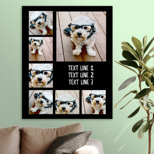 Skapa en Anpassningsbar Photo Collage med 7 foton  Poster