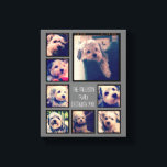 Skapa en Anpassningsbar Photo Collage med 8 foton Canvastryck<br><div class="desc">Använda ditt favoritfoto eller bilder om du vill göra roligten  med vänner.</div>