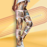 Skapa en Anpassningsbar Photo Collage med 8 foton Leggings<br><div class="desc">Använda ditt favoritfoto eller bilder om du vill göra roligten  med vänner.</div>
