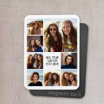 Skapa en Anpassningsbar Photo Collage med 8 foton Magnet<br><div class="desc">Använda ditt favoritfoto eller bilder om du vill göra roligten  med vänner.</div>