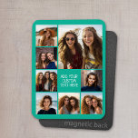 Skapa en Anpassningsbar Photo Collage med 8 foton Magnet<br><div class="desc">Använda ditt favoritfoto eller bilder om du vill göra roligten  med vänner.</div>