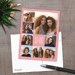 Skapa en Anpassningsbar Photo Collage med 8 foton Vykort<br><div class="desc">Använda ditt favoritfoto eller bilder om du vill göra roligten  med vänner. En minimalistisk design med bara bilder och ett textblock.</div>
