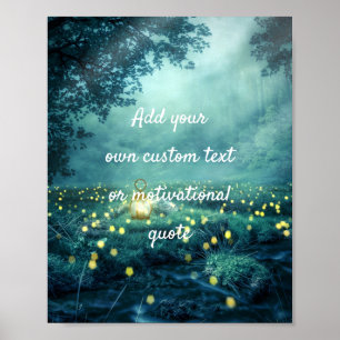 Skapa en Anpassningsbar Poster offert - Glowworm F