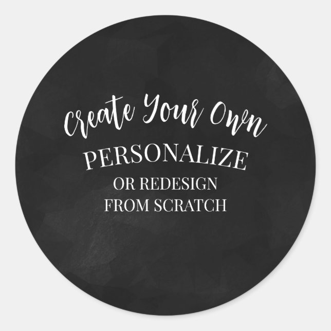 Skapa en Anpassningsbar Runt Klistermärke (Framsida)