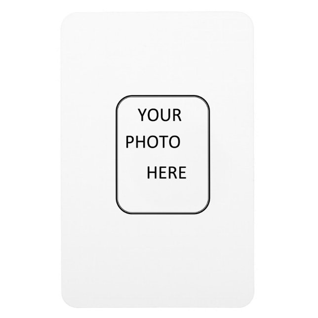 Skapa en av en sorts flexibel magnet (Vertikal)