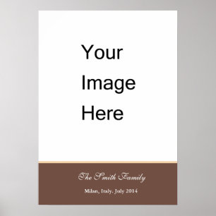 Skapa en egen, anpassa Zazzle-mall Poster