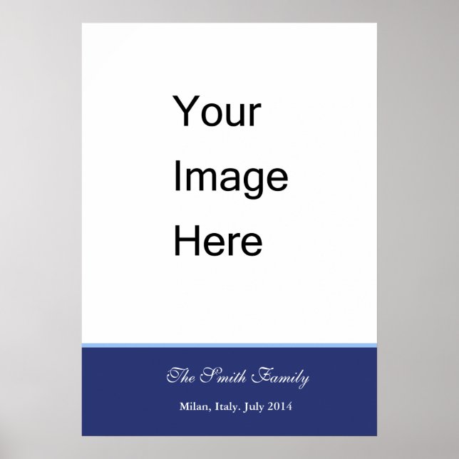 Skapa en egen, anpassa Zazzle-mall Poster (Framsidan)