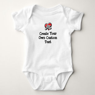 Skapa en egen anpassningsbar-texttext för baby t shirt