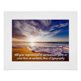 Skapa en egen inspirationskälla/Motiv citat Perfect Poster