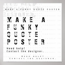 Skapa en egen Personlig-offert Poster