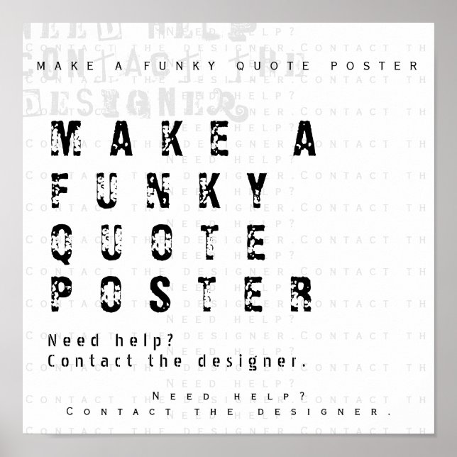 Skapa en egen Personlig-offert Poster (Framsidan)