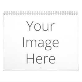 Skapa en egen tvåsidig, medelstor, vit kalender