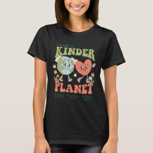 Skapa en Kinder Planet Aesthetic Trendig Costume E T Shirt