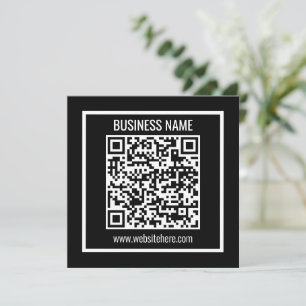 Skapa en modern QR-kod omedelbart Inbjudningar