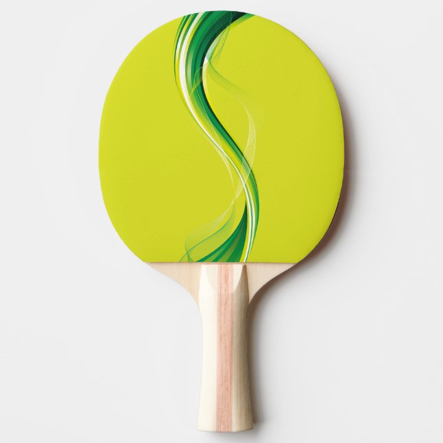 Skapa en Påstående med vattenfärgsPing Pong Paddle Pingisracket (Framsidan)