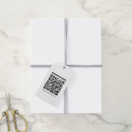 Skapa en QR-kod omedelbart för valfri webbplats Ad Presentetikett