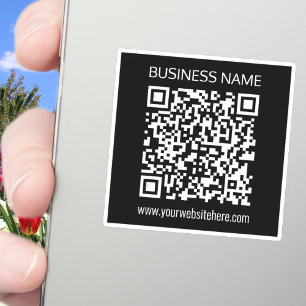 Skapa en QR-kod omedelbart med webbplatsens URL Klistermärken