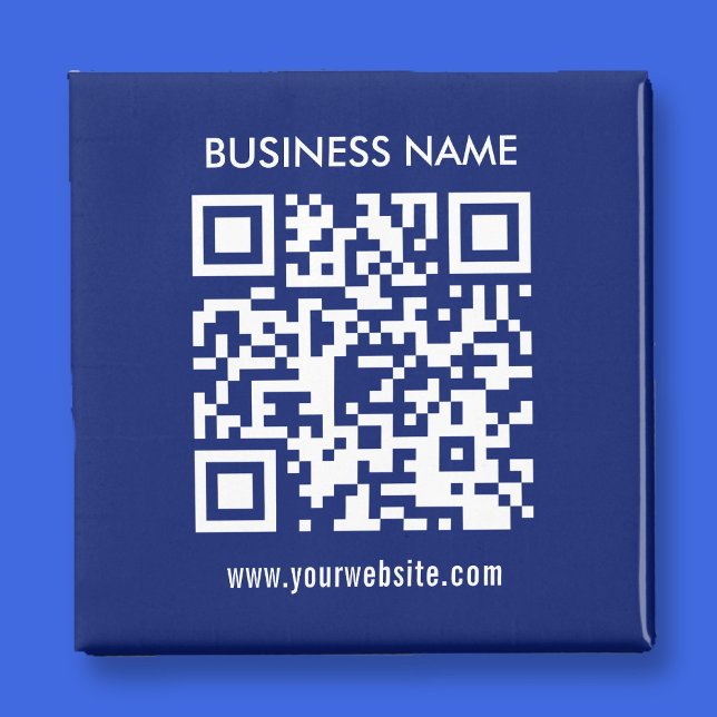 Skapa en QR-kod omedelbart Modern enkel design Magnet (Skapare uppladdad)