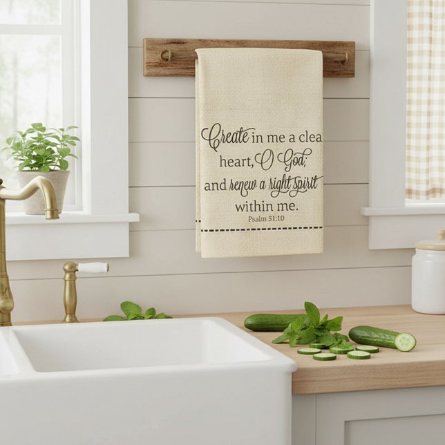 Skapa en ren hjärtsack trasa i mig kökshandduk (Skapare uppladdad)