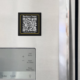 Skapa en snabbskannerbar QR-kod för företag Magnet