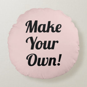 Skapa en utskriven Anpassningsbar Rund Kudde