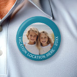 Skapa en vakueringskunderna med foto och text knapp<br><div class="desc">Gå tillbaka till din favoritplats med den här keepsakén. Blue and White Gräns - Perfekt-gåva till morföräldrar eller familjen. En nyckelfråga som markerar en bild och personlig text. För avancerade användare kan du ändra färg i bakgrunden i redigeringsområdet.</div>