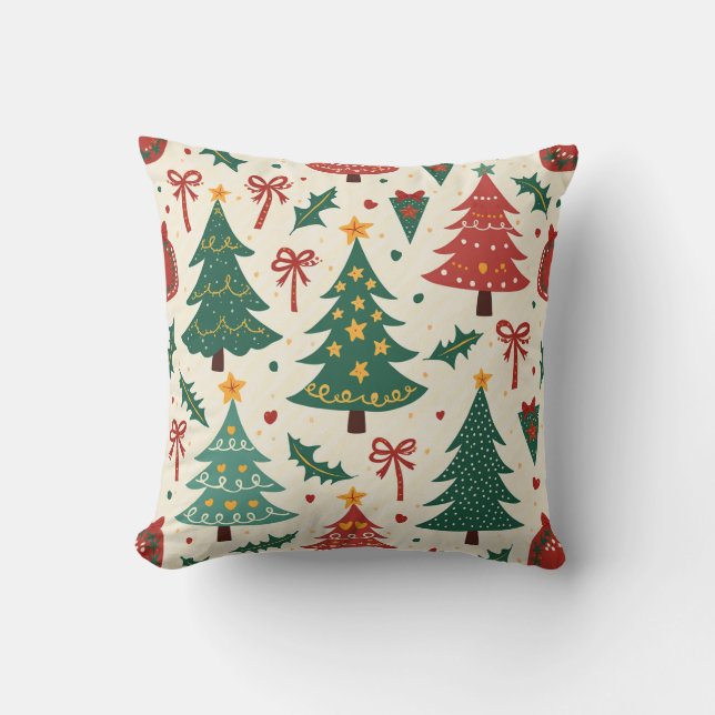 Skapa en varm och mysig julstämning! kudde (Framsida)