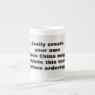 Skapa enkelt ditt eget foto Bone China mugg Benporslin Mugg