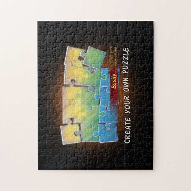 Skapa enkelt Puzzle med Photo Pussel (Vertikal)