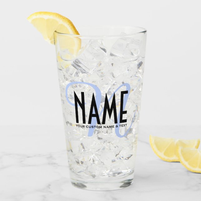 Skapa ett anpassat personligt namn glaskopp (Framsida Ice)