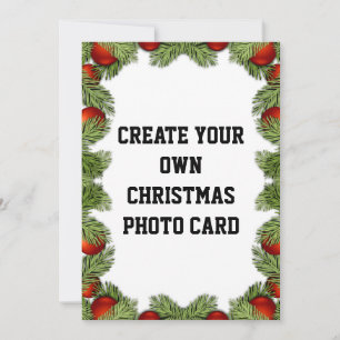 SKAPA ETT EGET CHRISTMAS-FOTOKORT JULKORT