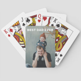 Skapa ett eget foto för Fars dag Personlig Casinokort