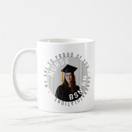 skapa ett eget foto från sjuksköterskan student BS Kaffemugg