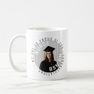 skapa ett eget foto från sjuksköterskan student BS Kaffemugg