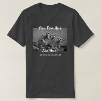 Skapa ett eget foto- och textformat T-Shirt