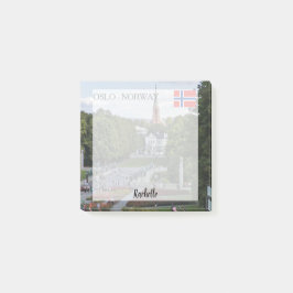 Skapa ett eget personlig Oslo-anpassningsbar-foto Post-it Block