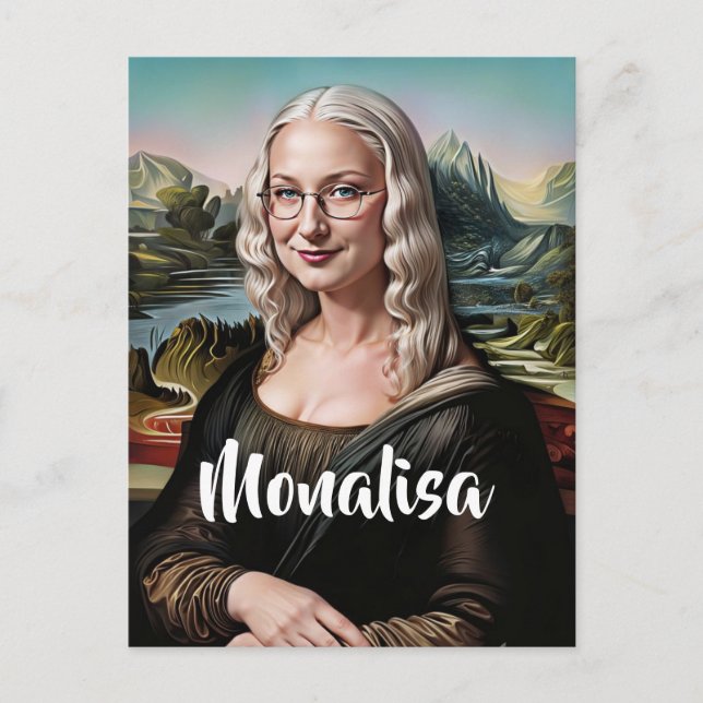 Skapa ett eget roligt ansikte  vykort (Framsida)