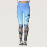 Skapa ett eget semesterfoto leggings<br><div class="desc">Skapa ditt eget semesterfoto. Lägg till ett eget foto för att anpassa.</div>