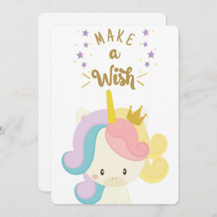 Skapa ett Helgdag för måldagars enhörning Julkort