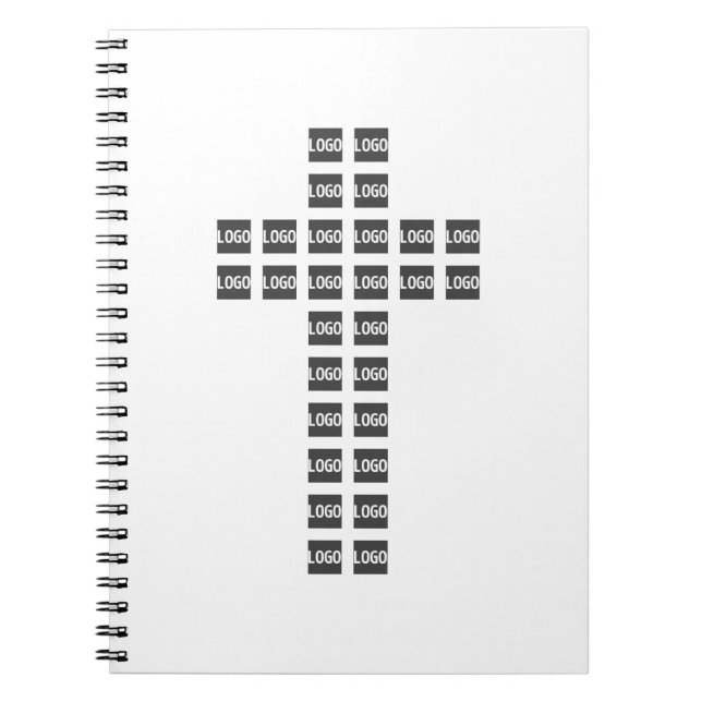 Skapa ett Kor Mönster med någon Logotyp eller bild Anteckningsbok (Framsidan)